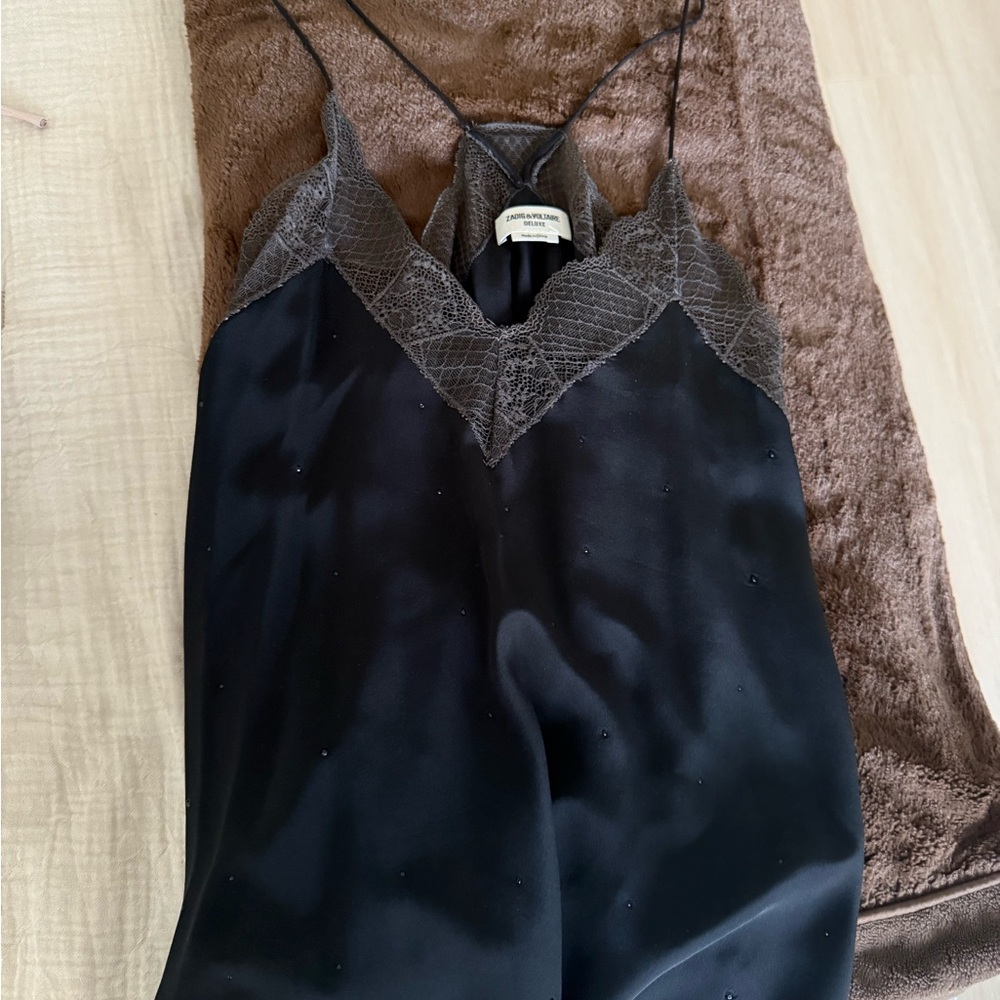 Black Zadig and Voltaire Tank size XS